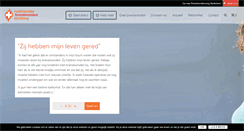 Desktop Screenshot of brandwondenstichting.nl